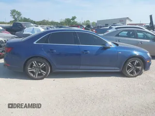 2018 Audi A4 Premium Plus with VIN WAULMAF47JN002184, listed as a IAAI auction lot 40038594 with 164,561 mi miles. Bid and sale history available at carsss.com. Image 13.