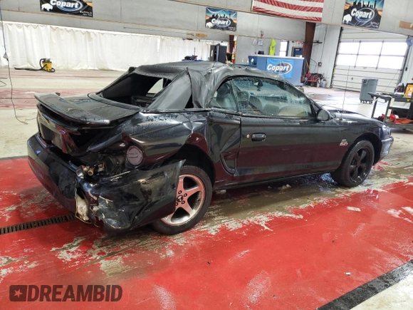 1994 Ford Mustang z VIN 1FALP45T1RF233274, wystawiony jako Copart lot #87431454 z przebiegiem Nie podano mil oraz Szkoda całkowita • Salvage title. Historia ofert i sprzedaży dostępna na DreamBid. Obrazek 3.