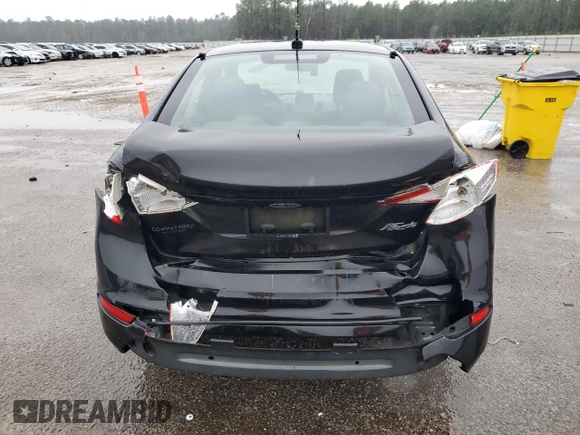 2014 Ford Fiesta S with VIN 3FADP4AJ5EM159411, listed as a Copart auction lot 48252435 with 115,484 mi miles and Salvage title. Bid and sale history available at DreamBid. Image 6.