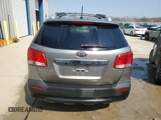 2012 Kia Sorento EX with VIN 5XYKU3A61CG288451, listed as a Copart auction lot 48953075 with 134,410 mi miles and Salvage Title. Bid and sale history available at carsss.com. Image 6.
