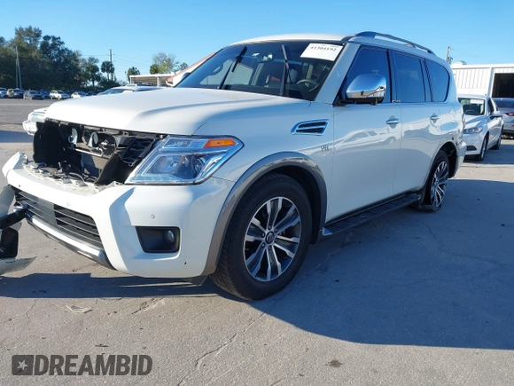 2020 Nissan Armada SL with VIN JN8AY2ND0L9111866, listed as a IAAI auction lot 41304192 with 70,367 mi miles. Bid and sale history available at carsss.com. Image 17.