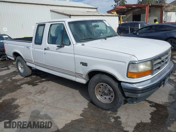 1996 Ford F-150 with VIN 1FTEX15H9TKA56551, listed as a IAAI auction lot 41674788 with 314,443 mi miles. Bid and sale history available at carsss.com. Image 1.