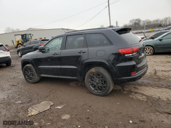 2021 Jeep Grand Cherokee Limited with VIN 1C4RJFBT3MC890500, listed as a Copart auction lot 44499645 with 19,488 mi miles and Salvage Title. Bid and sale history available at carsss.com. Image 2.