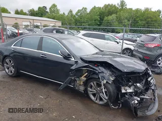 2019 Mercedes-Benz S 450 z VIN WDDUG6EB5KA463880, wystawiony jako IAAI lot #42230868 z przebiegiem 42 589 mil mil oraz . Historia ofert i sprzedaży dostępna na DreamBid. Obrazek 1.