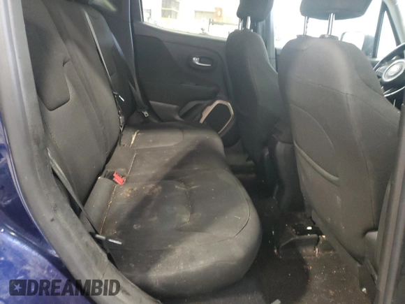 2016 Jeep Renegade Latitude with VIN ZACCJABW6GPC42409, listed as a Copart auction lot 45591525 with 108,576 mi miles and Salvage Title. Bid and sale history available at DreamBid. Image 11.