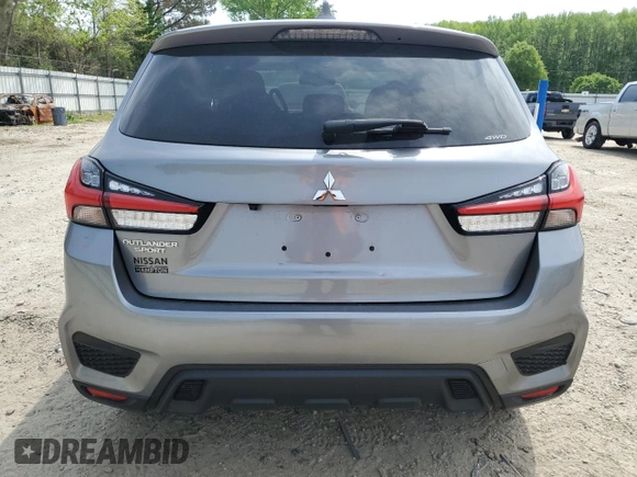 2021 Mitsubishi Outlander ES z VIN JA4ARUAU7MU035906, wystawiony jako Copart lot #53797015 z przebiegiem 72 049 mil mil oraz Szkoda całkowita • Salvage title. Historia ofert i sprzedaży dostępna na DreamBid. Obrazek 6.