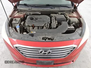 2017 Hyundai Sonata 2.4L with VIN 5NPE24AF0HH534818, listed as a Copart auction lot 48246895 with 123,436 mi miles and Clean Title. Bid and sale history available at carsss.com. Image 11.