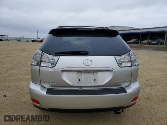 2006 Lexus RX 330 with VIN JTJGA31U260065517, listed as a Copart auction lot 52875235 with 168,177 mi miles and Salvage Title. Bid and sale history available at DreamBid. Image 6.