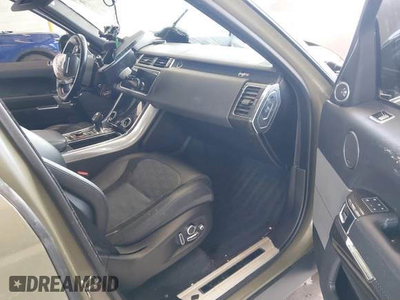 2021 Land Rover Range Rover Sport SVR with VIN SALWZ2RE1MA781663, listed as a IAAI auction lot 42383778 with Not provided miles and . Bid and sale history available at DreamBid. Image 5.