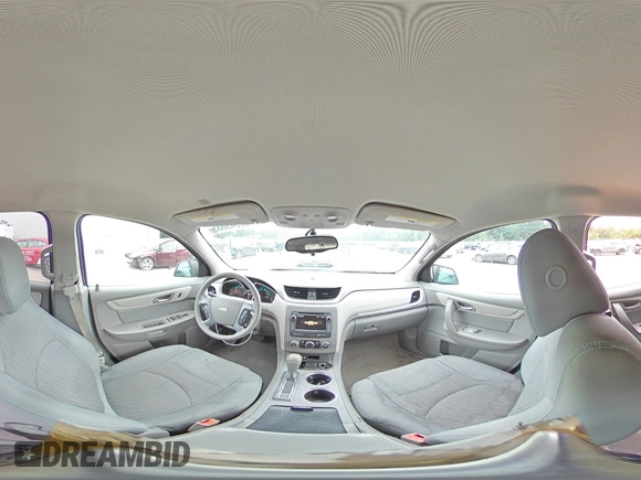 2017 Chevrolet Traverse LS with VIN 1GNKRFED0HJ274650, listed as a Copart auction lot 62949885 with 138,043 mi miles and Salvage title. Bid and sale history available at DreamBid. Image 16.