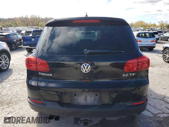 2014 Volkswagen Tiguan with VIN WVGCV3AXXEW604117, listed as a Copart auction lot 78791874 with 194,837 mi miles and Salvage Title. Bid and sale history available at DreamBid. Image 6.
