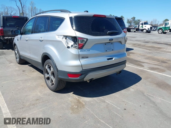 2017 Ford Escape SE with VIN 1FMCU0GD0HUB51205, listed as a IAAI auction lot 41852546 with 114,159 mi miles. Bid and sale history available at carsss.com. Image 3.