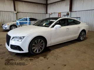 2015 Audi A7 Premium Plus with VIN WAUWGAFC3FN025710, listed as a Copart auction lot 56139075 with 202,204 mi miles and Salvage title. Bid and sale history available at DreamBid. Image 1.