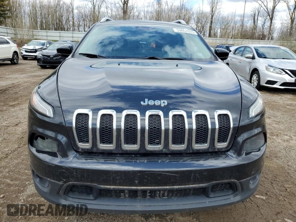2014 Jeep Cherokee Latitude with VIN 1C4PJMCS3EW124574, listed as a Copart auction lot 53657635 with 164,572 mi miles and Clean Title. Bid and sale history available at carsss.com. Image 5.