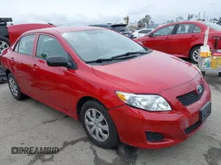 2009 Toyota Corolla with VIN JTDBL40E89J051515, listed as a IAAI auction lot 41744511 with 66,160 mi miles. Bid and sale history available at carsss.com. Image 1.