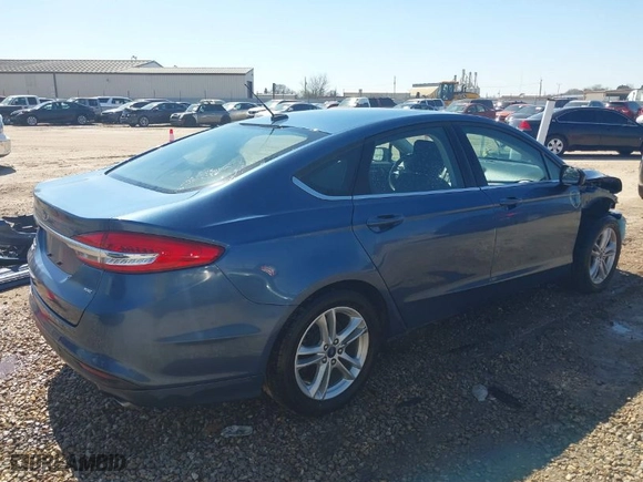 2018 Ford Fusion SE with VIN 3FA6P0HDXJR237454, listed as a IAAI auction lot 41763221 with 63,768 mi miles. Bid and sale history available at carsss.com. Image 4.