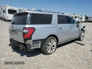 2019 Ford Expedition Max Platinum with VIN 1FMJK1MTXKEA11808, listed as a Copart auction lot 89364815 with 86,662 mi miles and Salvage title. Bid and sale history available at DreamBid. Image 3.