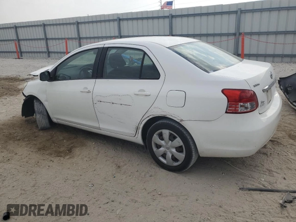 2008 Toyota Yaris with VIN JTDBT923081262683, listed as a Copart auction lot 49493975 with 168,581 mi miles and Salvage Title. Bid and sale history available at carsss.com. Image 2.