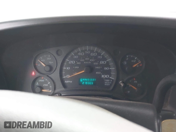 2007 Chevrolet Express Cargo with VIN 1GCGG29V671161347, listed as a IAAI auction lot 41657749 with 219,303 mi miles and . Bid and sale history available at DreamBid. Image 7.