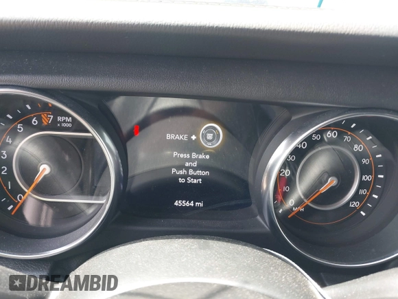 2021 Jeep Wrangler Unlimited High Altitude with VIN 1C4HJXEG3MW511185, listed as a IAAI auction lot 42125883 with 45,564 mi miles and . Bid and sale history available at DreamBid. Image 7.