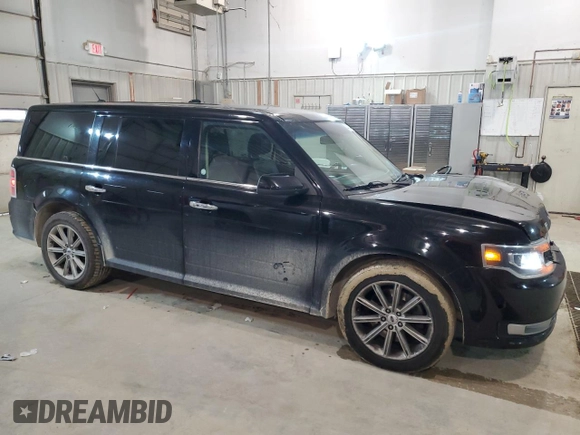 2018 Ford Flex Limited with VIN 2FMGK5D82JBA13981, listed as a Copart auction lot 44741845 with 150,681 mi miles and Salvage Title. Bid and sale history available at carsss.com. Image 4.