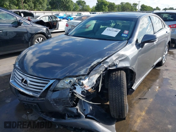 2012 Lexus ES with VIN JTHBK1EG5C2485256, listed as a IAAI auction lot 42022200 with 117,675 mi miles. Bid and sale history available at carsss.com. Image 21.
