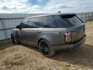 2018 Land Rover Range Rover z VIN SALGS5RE9JA383817, wystawiony jako Copart lot #42582115 z przebiegiem 55 601 mil mil oraz Szkoda całkowita • Salvage title. Historia ofert i sprzedaży dostępna na DreamBid. Obrazek 2.