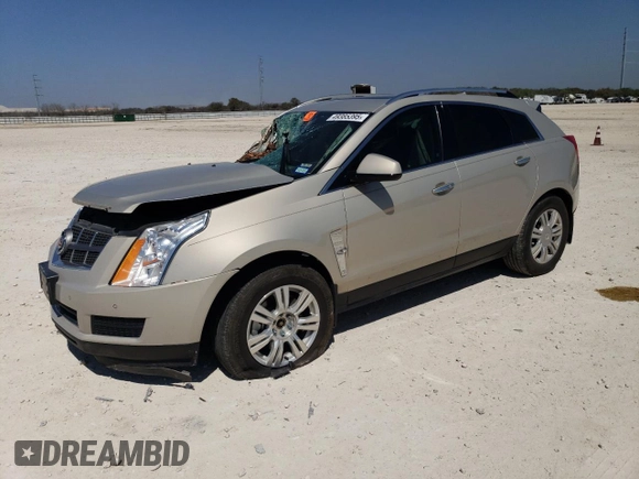 2012 Cadillac SRX Luxury Collection with VIN 3GYFNAE38CS608487, listed as a Copart auction lot 49385395 with 65,212 mi miles and Non Repairable. Bid and sale history available at carsss.com. Image 1.