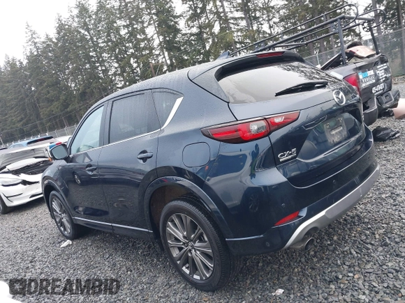 2024 Mazda CX-5 2.5 Turbo Signature with VIN JM3KFBXY6R0421448, listed as a IAAI auction lot 41344699 with 18,738 mi miles. Bid and sale history available at carsss.com. Image 14.