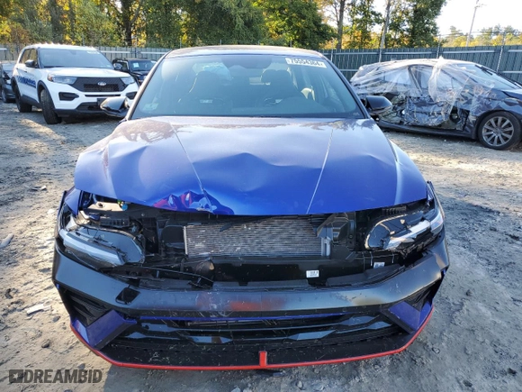 2024 Hyundai Elantra N with VIN KMHLW4DK8RU021727, listed as a Copart auction lot 75554364 with 2,386 mi miles and Salvage Title. Bid and sale history available at carsss.com. Image 5.