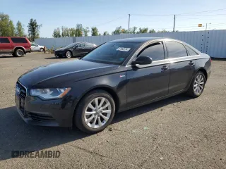 2012 Audi A6 Premium z VIN WAUFGAFC0CN111701, wystawiony jako Copart lot #50988254 z przebiegiem 195 217 mil mil oraz Szkoda całkowita • Salvage title. Historia ofert i sprzedaży dostępna na DreamBid. Obrazek 1.