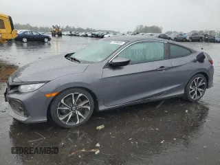 2019 Honda Civic Si with VIN 2HGFC3A59KH755113, listed as a Copart auction lot 71996634 with 61,131 mi miles and Salvage Title. Bid and sale history available at DreamBid. Image 1.