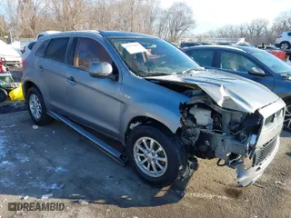 2011 Mitsubishi Outlander Sport ES with VIN JA4AP3AU0BZ018767, listed as a IAAI auction lot 41278205 with 118,899 mi miles. Bid and sale history available at carsss.com. Image 1.