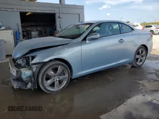 2011 Lexus IS 350 C z VIN JTHFE2C24B2506442, wystawiony jako Copart lot #58697855 z przebiegiem 122 795 mil mil oraz Szkoda całkowita • Salvage title. Historia ofert i sprzedaży dostępna na DreamBid. Obrazek 1.