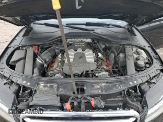2014 Audi A8 3.0T z VIN WAURGAFD1EN003340, wystawiony jako Copart lot #47531465 z przebiegiem Nie podano mil oraz Szkoda całkowita • Salvage title. Historia ofert i sprzedaży dostępna na DreamBid. Obrazek 11.