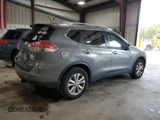 2015 Nissan Rogue SL with VIN 5N1AT2MV1FC912684, listed as a Copart auction lot 54861815 with 172,143 mi miles and Clean Title. Bid and sale history available at carsss.com. Image 3.