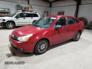 2010 Ford Focus SE with VIN 1FAHP3FN5AW233461, listed as a Copart auction lot 41258264 with 128,759 mi miles and Salvage Title. Bid and sale history available at carsss.com. Image 1.