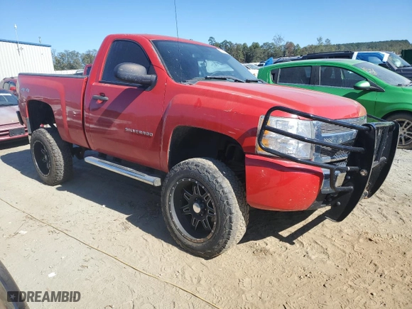 2011 Chevrolet Silverado 1500 Work Truck with VIN 1GCNKPEA5BZ273007, listed as a Copart auction lot 76745484 with 169,541 mi miles and Salvage Title. Bid and sale history available at carsss.com. Image 4.