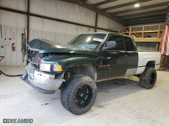 1998 Dodge Ram 1500 with VIN 3B7HF13Y3WG183620, listed as a Copart auction lot 86992874 with 173,441 mi miles and Salvage Title. Bid and sale history available at carsss.com. Image 1.
