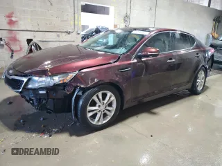 2013 Kia Optima EX z VIN 5XXGN4A7XDG186170, wystawiony jako Copart lot #56256065 z przebiegiem 112 866 mil mil oraz Czysty tytuł • Clean title. Historia ofert i sprzedaży dostępna na DreamBid. Obrazek 1.