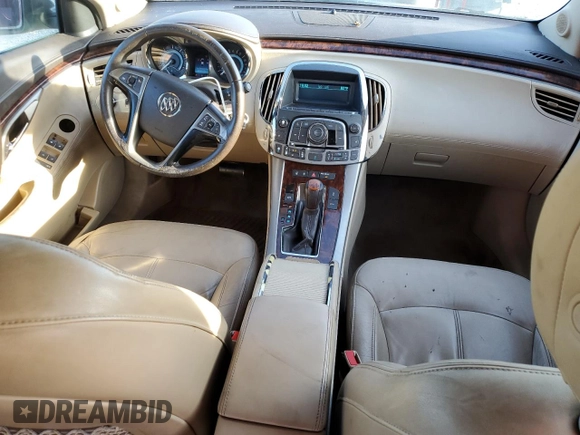 2012 Buick LaCrosse Premium 1 с VIN 1G4GD5E33CF245326, выставлен на аукционе Copart как лот 64464575 с пробегом 196 562 миль миль и Чистый • Clean title. История ставок и продаж доступна на DreamBid. Изображение 8.
