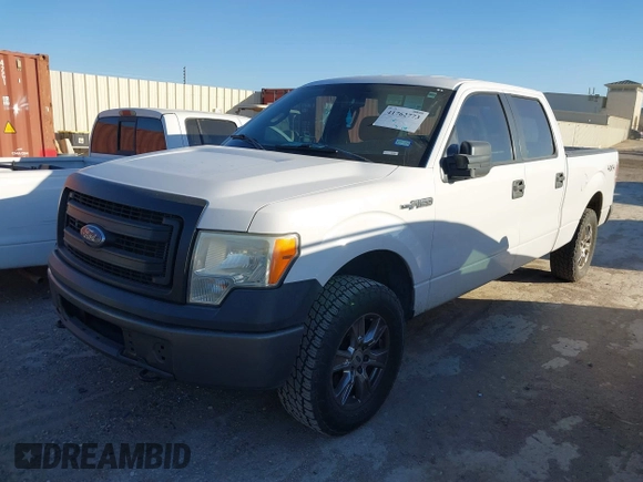 2014 Ford F-150 XL with VIN 1FTFW1EF5EKE45762, listed as a IAAI auction lot 41762773 with 203,423 mi miles. Bid and sale history available at carsss.com. Image 18.