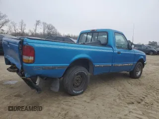 1994 Ford Ranger with VIN 1FTCR10U1RTA30227, listed as a Copart auction lot 87862945 with 711,277 mi miles and Salvage Title. Bid and sale history available at carsss.com. Image 3.