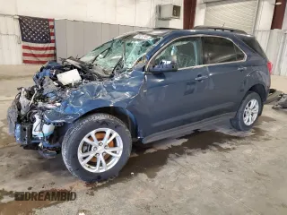 2016 Chevrolet Equinox LT z VIN 2GNFLFEK7G6350037, wystawiony jako Copart lot #55321295 z przebiegiem 62 130 mil mil oraz Szkoda całkowita • Salvage title. Historia ofert i sprzedaży dostępna na DreamBid. Obrazek 1.