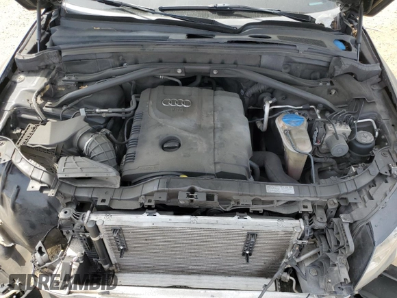 2012 Audi Q5 Premium Plus with VIN WA1LFAFP9CA063872, listed as a Copart auction lot 53350205 with 172,148 mi miles and Salvage title. Bid and sale history available at DreamBid. Image 12.