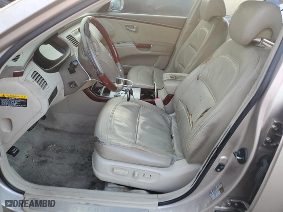 2007 Hyundai Azera SE with VIN KMHFC46F67A228508, listed as a Copart auction lot 71537224 with 123,218 mi miles and Salvage Title. Bid and sale history available at carsss.com. Image 7.