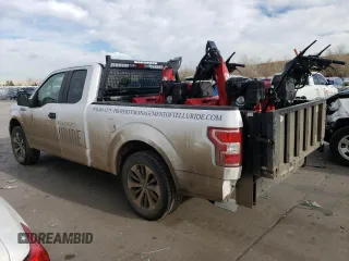 2019 Ford F-150 XL with VIN 1FTEX1EP6KKF02824, listed as a Copart auction lot 85951804 with 60,583 mi miles and Clean Title. Bid and sale history available at carsss.com. Image 2.