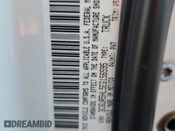 2014 Ram 2500 Tradesman with VIN 3C6UR5HL5EG156595, listed as a Copart auction lot 80571794 with 224,508 mi miles and Salvage Title. Bid and sale history available at carsss.com. Image 12.