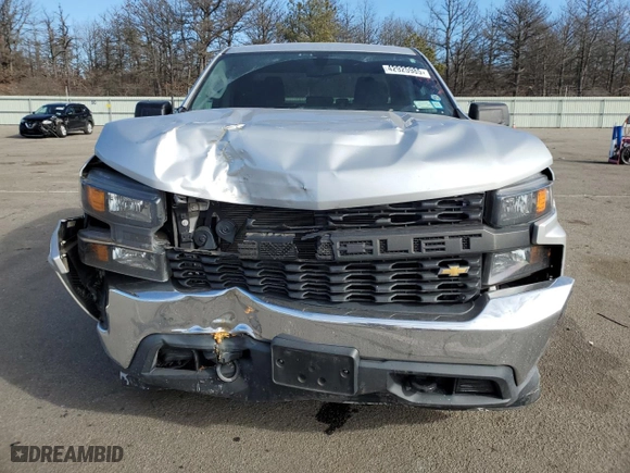 2019 Chevrolet Silverado 1500 Work Truck with VIN 1GCRYAEH8KZ234437, listed as a Copart auction lot 42925985 with 76,678 mi miles and Salvage Title. Bid and sale history available at carsss.com. Image 5.