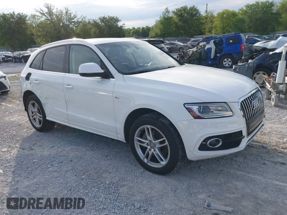 2015 Audi Q5 Premium Plus z VIN WA1DGAFPXFA054099, wystawiony jako IAAI lot #42192489 z przebiegiem 106 560 mil mil oraz . Historia ofert i sprzedaży dostępna na DreamBid. Obrazek 1.